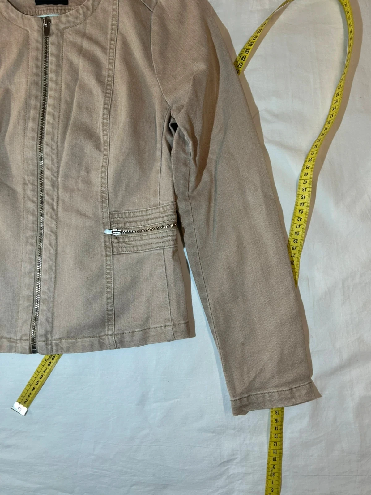 Crème beige spijkervest burton – photo 3